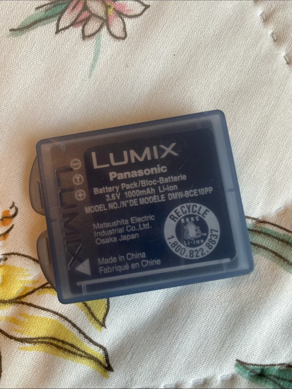 Panasonic Lumix Teal Compact Digital Camera